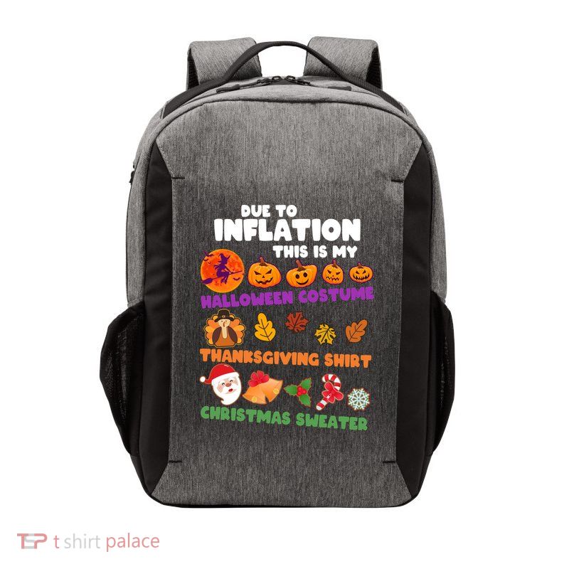 This Is My Halloween Costume Thanksgiving And Christmas Sweater Vector Backpack