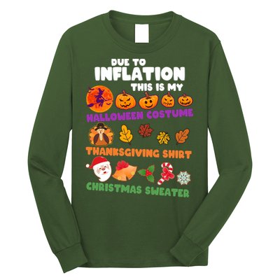This Is My Halloween Costume Thanksgiving And Christmas Sweater Long Sleeve Shirt