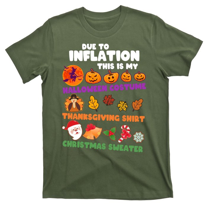 This Is My Halloween Costume Thanksgiving And Christmas Sweater T-Shirt