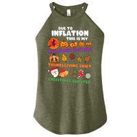 This Is My Halloween Costume Thanksgiving And Christmas Sweater Women's Perfect Tri Rocker Tank