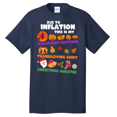 This Is My Halloween Costume Thanksgiving And Christmas Sweater Tall T-Shirt