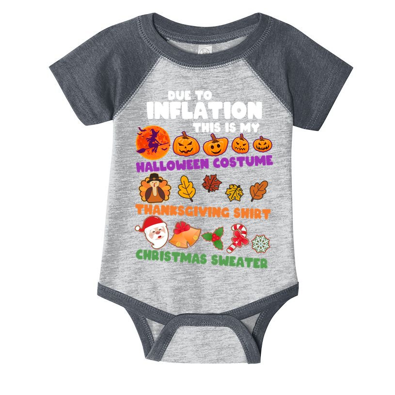 This Is My Halloween Costume Thanksgiving And Christmas Sweater Infant Baby Jersey Bodysuit