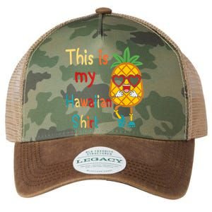 This Is My Hawaiian Tropical Luau Costume Party Hawaii Legacy Tie Dye Trucker Hat