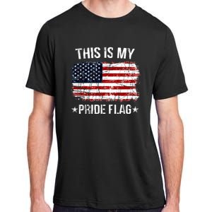 This Is My Pride Flag USA American 4th Of July Adult ChromaSoft Performance T-Shirt