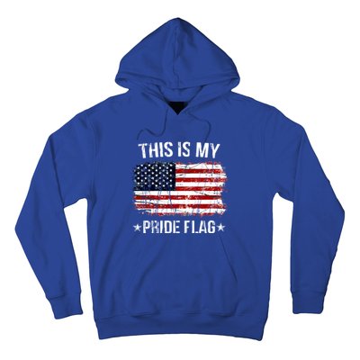 This Is My Pride Flag USA American 4th Of July Hoodie