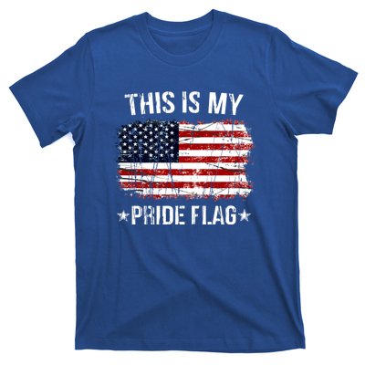 This Is My Pride Flag USA American 4th Of July T-Shirt