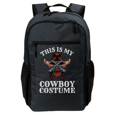 This Is My Cowboy Costume Funny Western Lazy Costume Gift Daily Commute Backpack