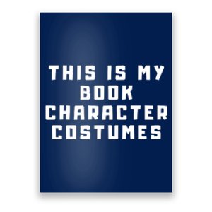 This Is My Book Character Costumes Poster