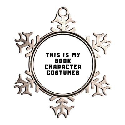 This Is My Book Character Costumes Metallic Star Ornament