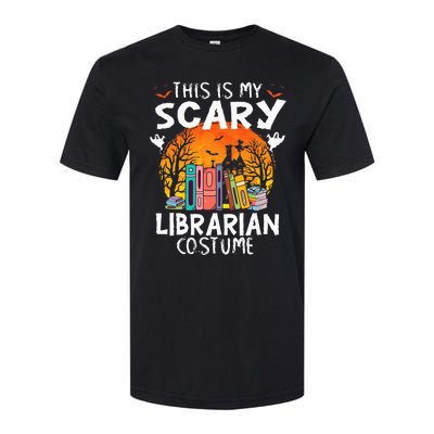 This Is My Scary Librarian Costume Funny Halloween Library Softstyle CVC T-Shirt