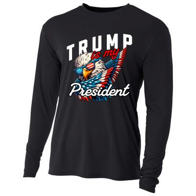 Trump Is My President Cooling Performance Long Sleeve Crew