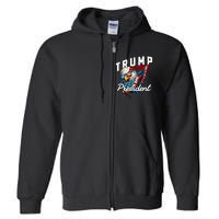 Trump Is My President Full Zip Hoodie