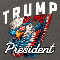 Trump Is My President Cotton Canvas Backpack