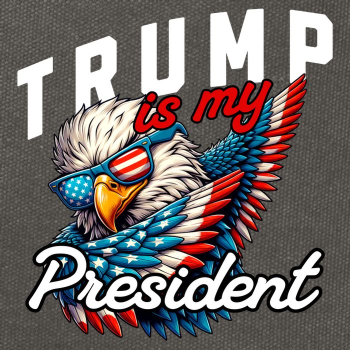 Trump Is My President Cotton Canvas Backpack