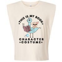 This Is My Book Character Costume Pigeon Reading Garment-Dyed Women's Muscle Tee