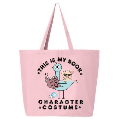 This Is My Book Character Costume Pigeon Reading 25L Jumbo Tote