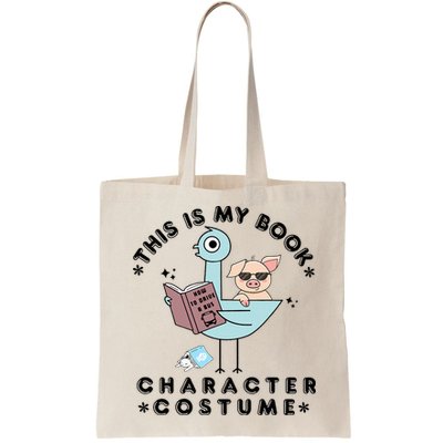 This Is My Book Character Costume Pigeon Reading Bag