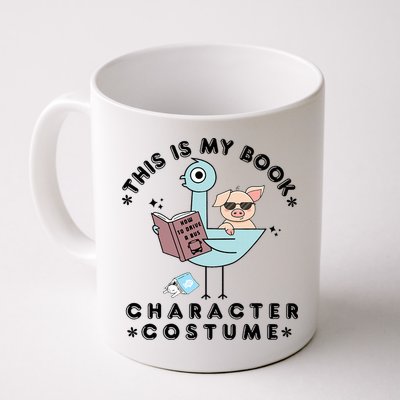 This Is My Book Character Costume Pigeon Reading Mug