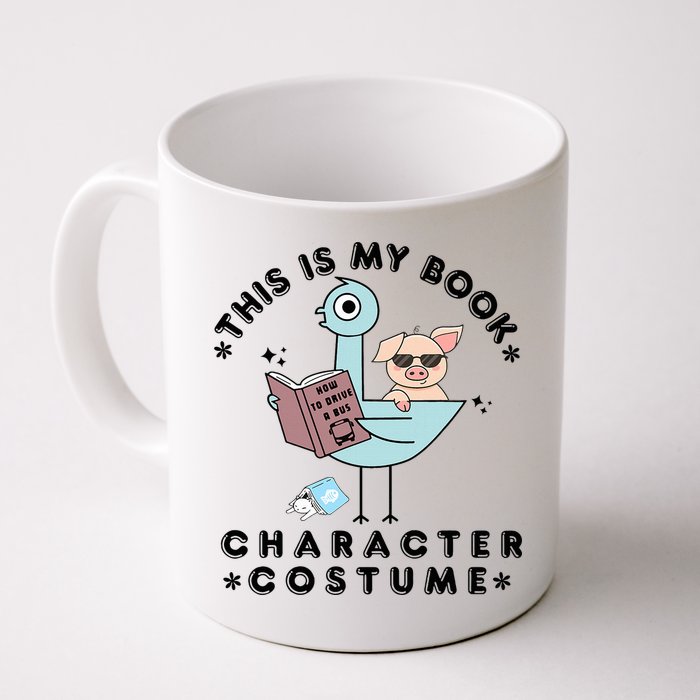 This Is My Book Character Costume Pigeon Reading Mug