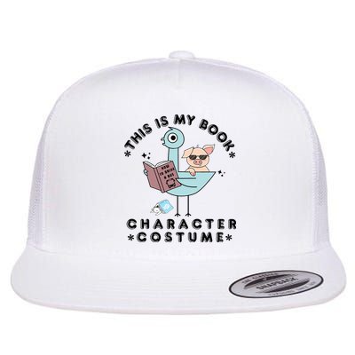 This Is My Book Character Costume Pigeon Reading Flatbill Hat