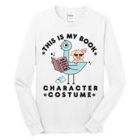 This Is My Book Character Costume Pigeon Reading Tall Long Sleeve T-Shirt