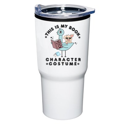 This Is My Book Character Costume Pigeon Reading Tumbler