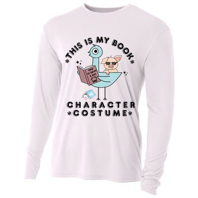 This Is My Book Character Costume Pigeon Reading Cooling Performance Long Sleeve Crew