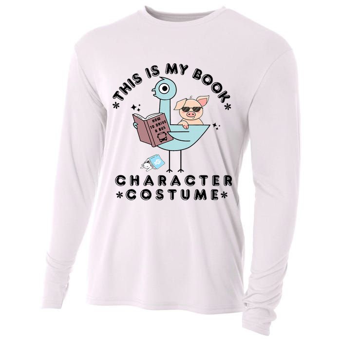 This Is My Book Character Costume Pigeon Reading Cooling Performance Long Sleeve Crew