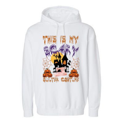 This Is My Scary Quilter Costume Halloween Garment-Dyed Fleece Hoodie