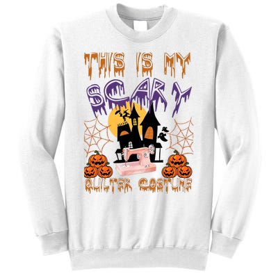 This Is My Scary Quilter Costume Halloween Sweatshirt