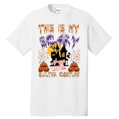 This Is My Scary Quilter Costume Halloween Tall T-Shirt