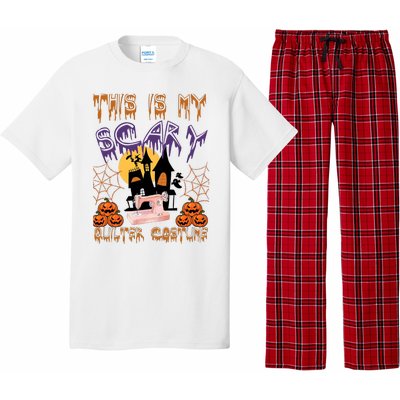 This Is My Scary Quilter Costume Halloween Pajama Set