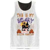 This Is My Scary Quilter Costume Halloween Mesh Reversible Basketball Jersey Tank