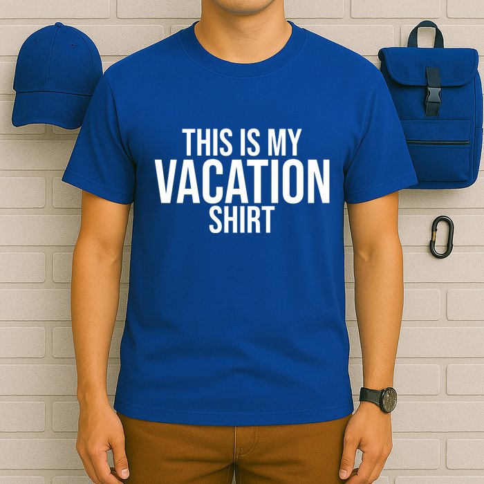 This Is My Vacation Shirt Funny Travel T-Shirt
