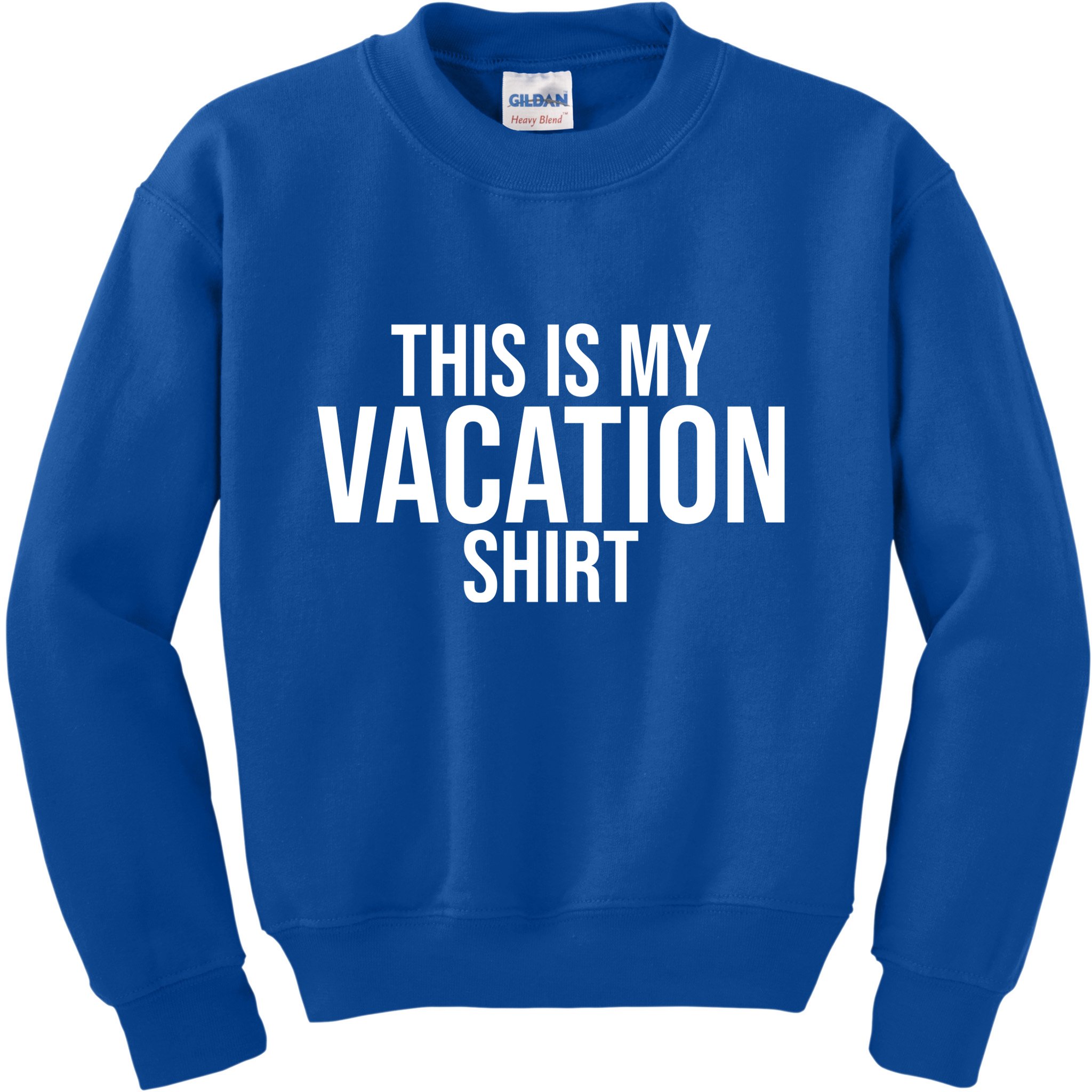 This Is My Vacation Shirt Funny Travel Kids Sweatshirt