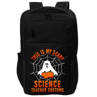 This Is My Scary Science Teacher Costume Halloween Gift Impact Tech Backpack