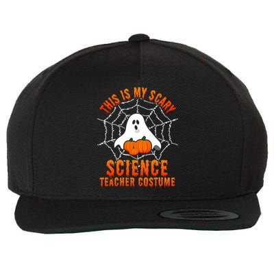 This Is My Scary Science Teacher Costume Halloween Gift Wool Snapback Cap