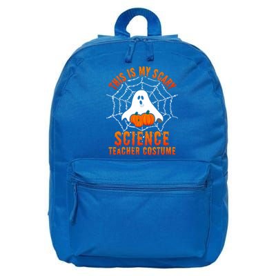 This Is My Scary Science Teacher Costume Halloween Gift 16 in Basic Backpack