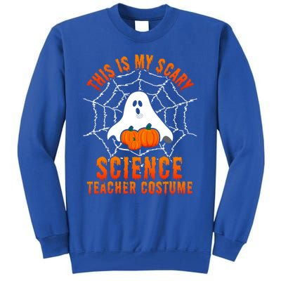 This Is My Scary Science Teacher Costume Halloween Gift Tall Sweatshirt