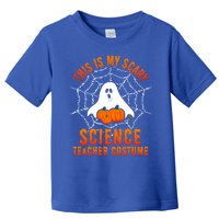 This Is My Scary Science Teacher Costume Halloween Gift Toddler T-Shirt