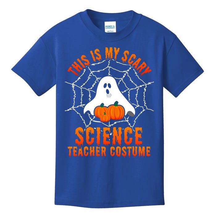 This Is My Scary Science Teacher Costume Halloween Gift Kids T-Shirt