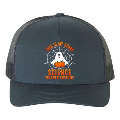 This Is My Scary Science Teacher Costume Halloween Gift Yupoong Adult 5-Panel Trucker Hat