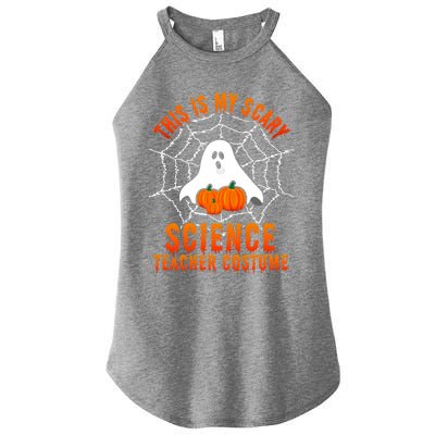 This Is My Scary Science Teacher Costume Halloween Gift Women's Perfect Tri Rocker Tank