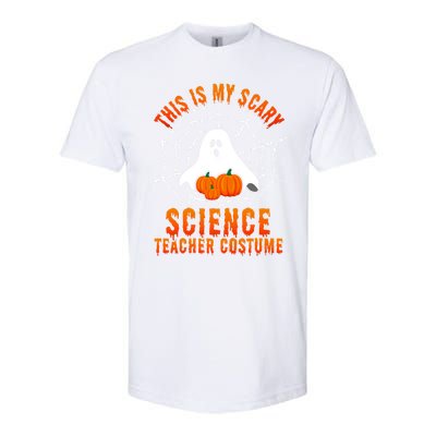 This Is My Scary Science Teacher Costume Halloween Gift Softstyle CVC T-Shirt