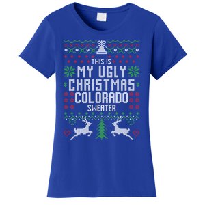 This Is My Ugly Christmas Colorado Sweater Funny Xmas Funny Gift Cute Gift Women's T-Shirt