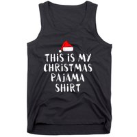 This Is My Christmas Pajama Funny Tank Top