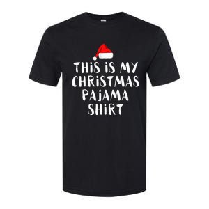 This Is My Christmas Pajama Funny Softstyle CVC T-Shirt