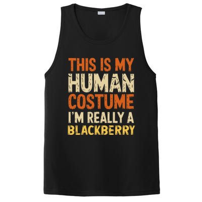 This Is My Human Costume IM Really A Blackberry Halloween PosiCharge Competitor Tank