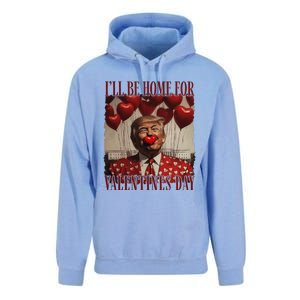 Trump Is My Valentine Funny Donald Trump Won 2024 President Unisex Surf Hoodie