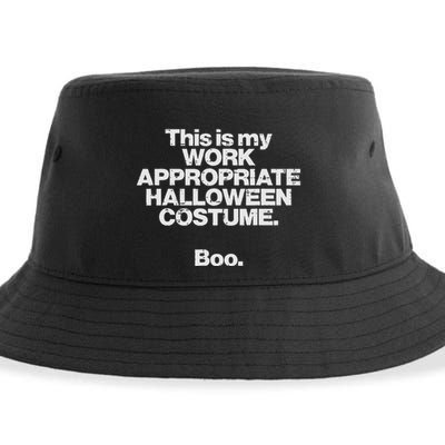 This Is My Work Appropriate Halloween Costume Boo Funny Sustainable Bucket Hat